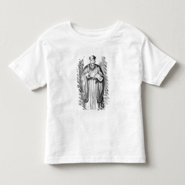 Kong-Fu-Tse, or Confucius Toddler T-shirt (Front)