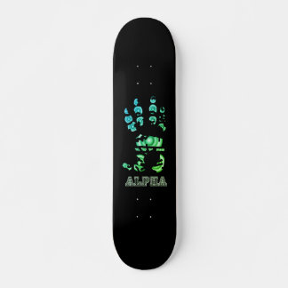 Kong Smash Ape Palm Hand Print Skateboard