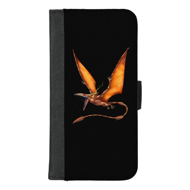 Kongamato Cryptid Creature iPhone Wallet Case (Front)