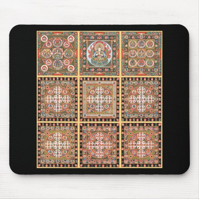 Kongokai Mandala Mouse Pad (Front)