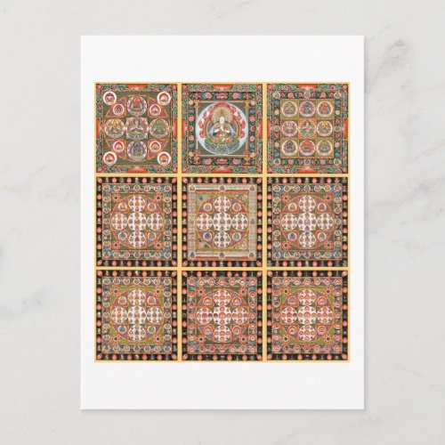 Kongokai Mandala Postcard