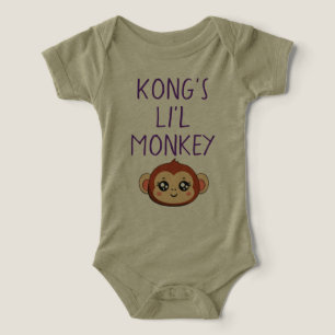 Kong's Li'l Monkey Baby Outfit Infant T-shirt