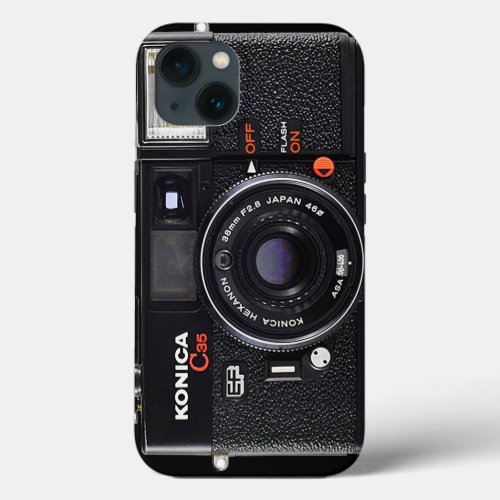 Konica C35 EF Vintage Camera  iPhone 13 Case