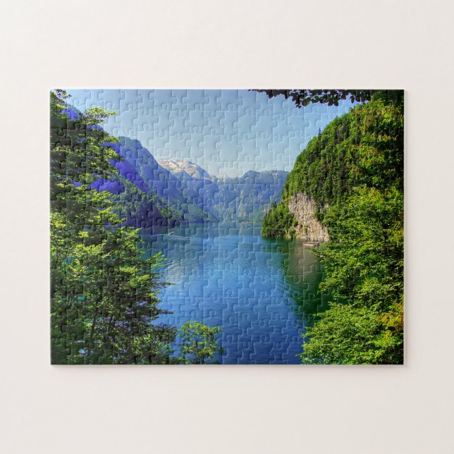 Königssee Bavaria Germany. Jigsaw Puzzle (Horizontal)