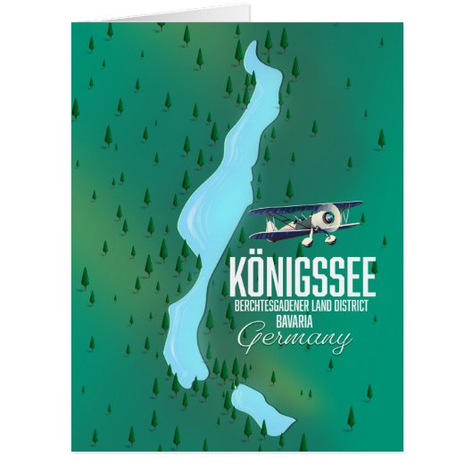Königssee  Berchtesgadener Germany Cards (Front)