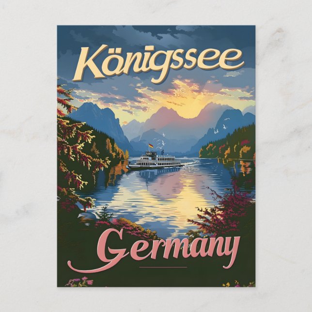 Königssee Germany Postcard (Front)