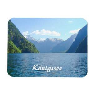 Königssee Lake in Germany, Bavaria Magnet
