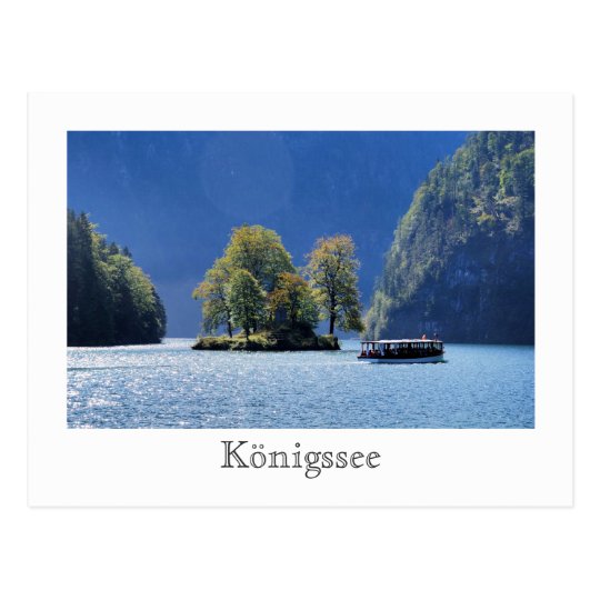 Konigssee Postcard Zazzle Com