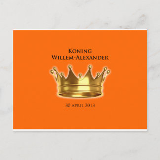 Koning Willem-Alexander Postcard