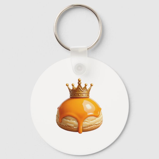 Koningsdag 2026 Tompouce Crown Keychain (Front)