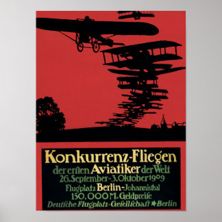 Konkurrenz-Fliegen Airfield Promotional Poster
