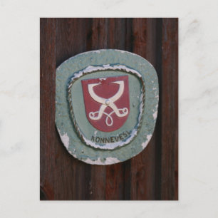 Konnevesi Door Plate postcard