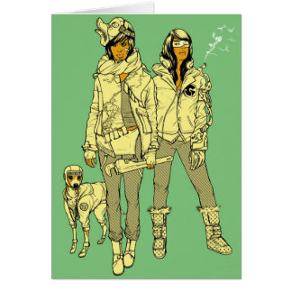 Konni, Lace, & Leroy Brown Print Cards