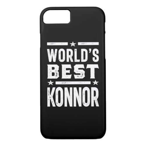 Konnor Personalized Name Birthday iPhone 87 Case