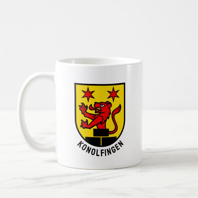 Konolfingen coat of arms, Switzerland Coffee Mug (Left)