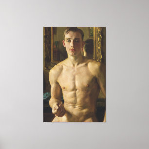 Konstantin Somov - The Boxer (1933) Canvas Print