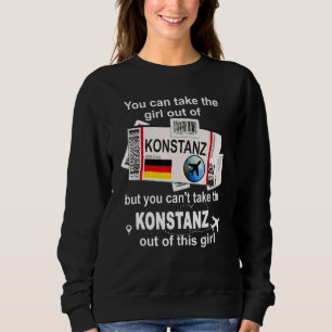 Konstanz Boarding Pass Konstanz Girl Konstanz Sweatshirt