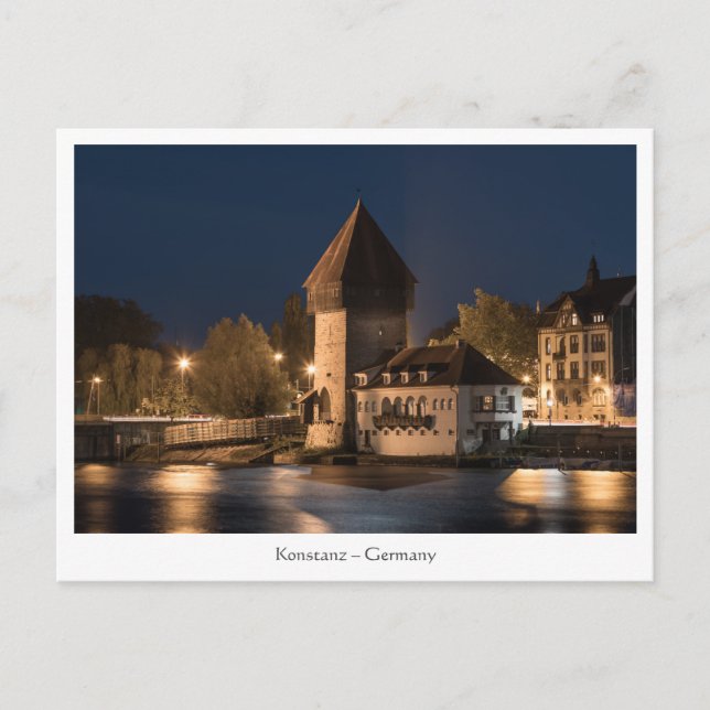 Konstanz Germany Postcard (Front)