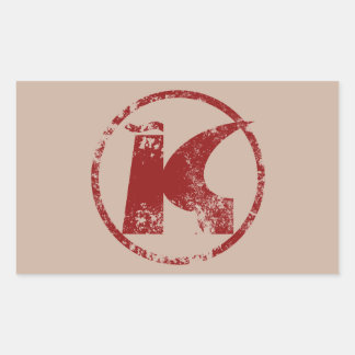 Konsum Rectangular Sticker