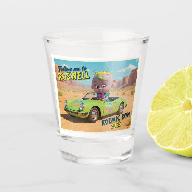 Konvention shot glass (Front)