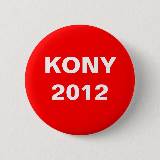 Kony 2012 button (Front)