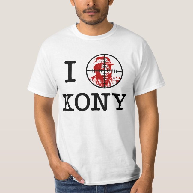 Kony 2012 Joseph Kony Target Crosshairs T-Shirt (Front)