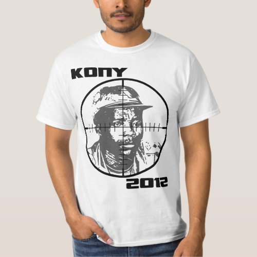 Kony 2012 Joseph Kony Target Crosshairs T_Shirt