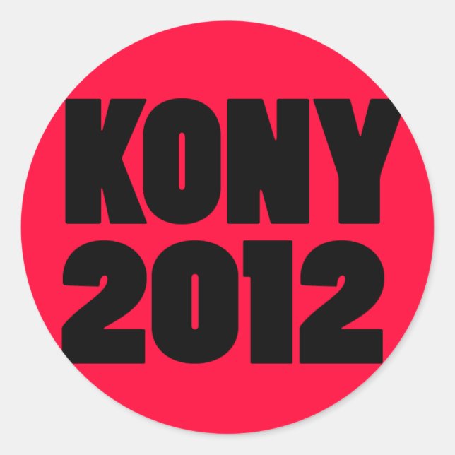 KONY 2012 Light Stickers (Front)