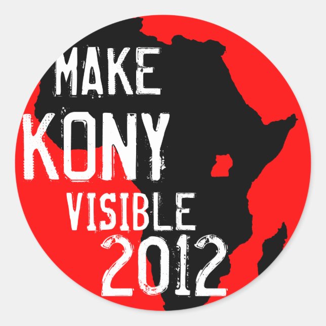 Kony 2012 Sticker (Front)