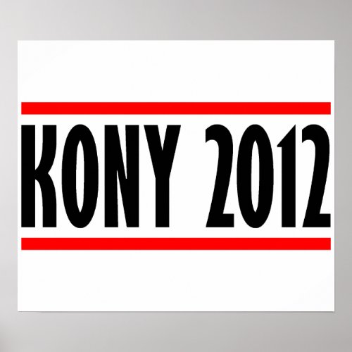 Kony 2012 Stop Joseph Kony Banner Poster