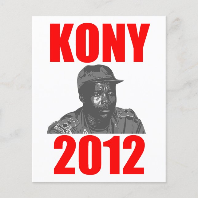 Kony 2012 Stop Joseph Kony Flyer (Front)