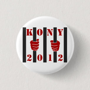 Kony 2012 Stop Joseph Kony Prison Pinback Button