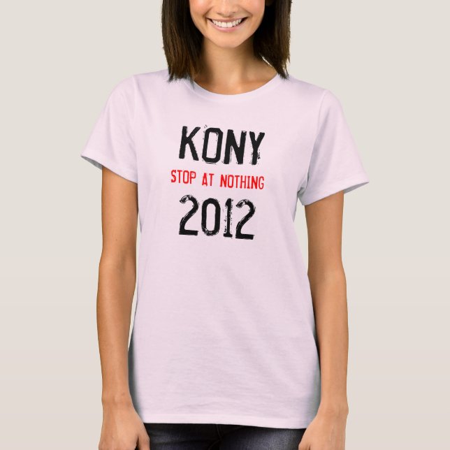 Kony 2012 T-Shirt (Front)