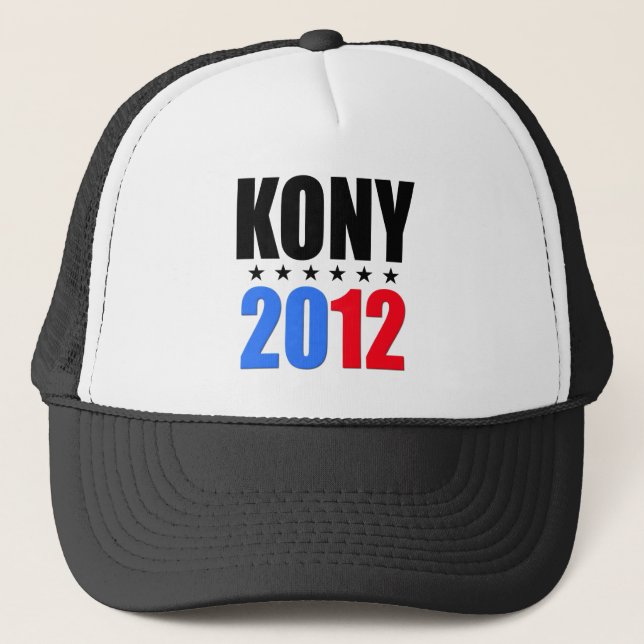 Kony 2012 trucker hat (Front)