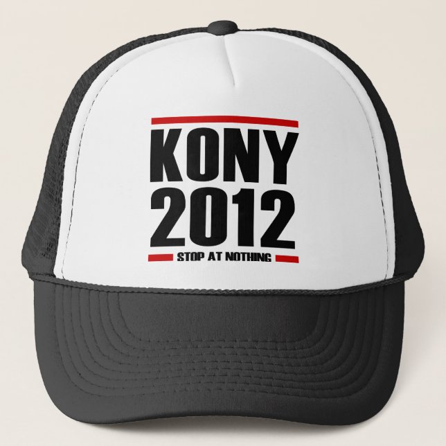 Kony 2012 trucker hat (Front)