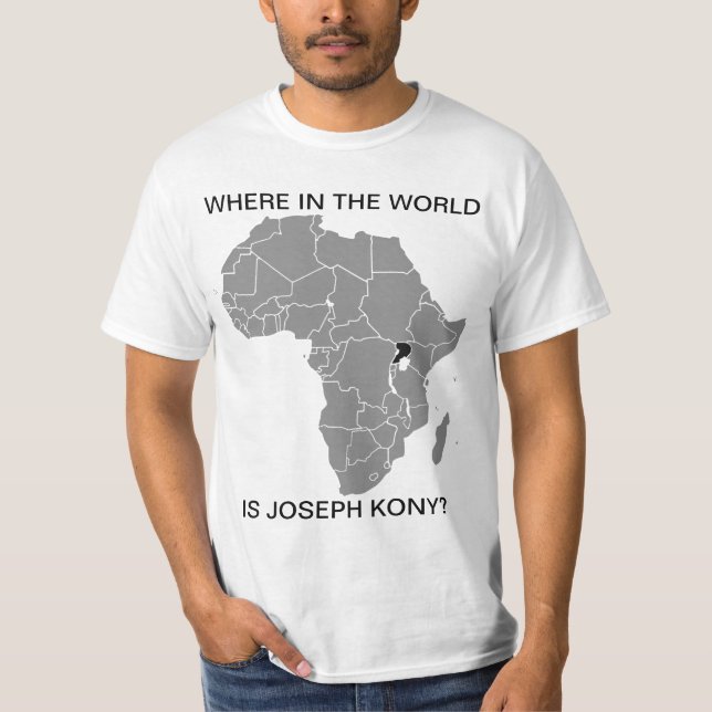 KONY 2012 - Where in the World? T-Shirt (Front)