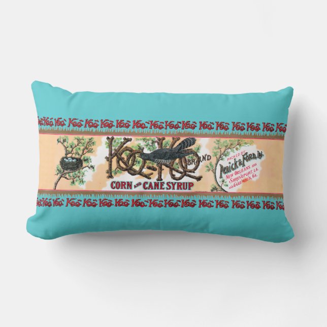 Koo-Koo Corn and Cane Syrup Lumbar Pillow (Front)