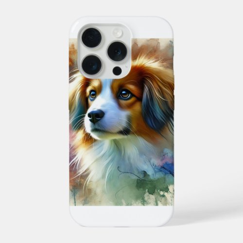Kooiker Dog 250624AREF124 _ Watercolor iPhone 15 Pro Case