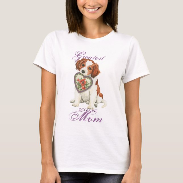 Kooiker Heart Mom T-Shirt (Front)