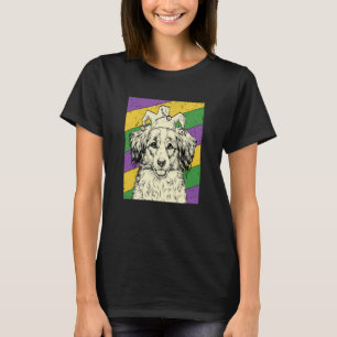 Kooikerhondje Jester Mardi Gras Dog Mom or Dad T-Shirt