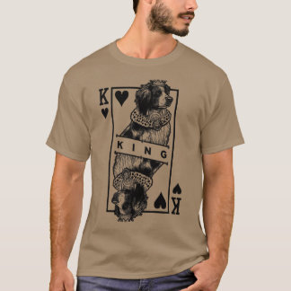 Kooikerhondje King Of Hearts Funny Kooiker Dog Lov T-Shirt