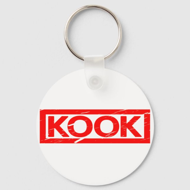 Kook Stamp Keychain (Front)