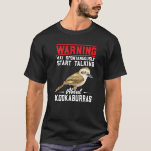 Kookaburra Australian Bird watcher laughing Bird F T-Shirt