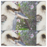 Kookaburra Beside A Blossom Tree, Fabric