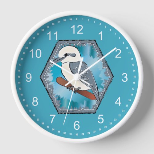 Kookaburra Bird  Clock