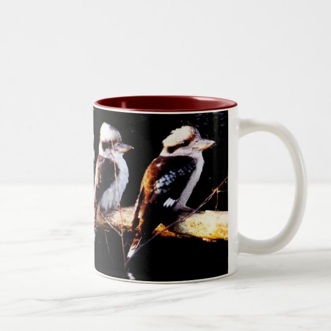 Kookaburra Bird Gathering Mug (Right)