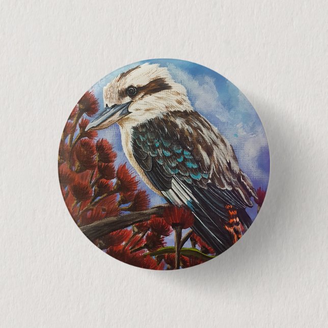 kookaburra button (Front)