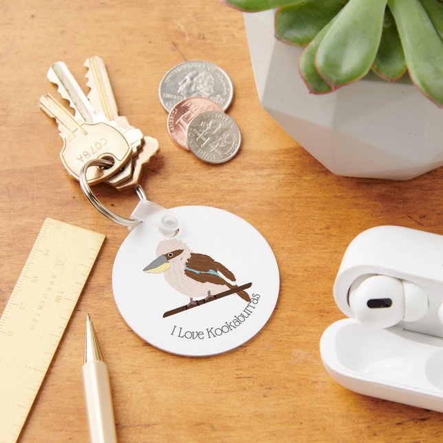 Kookaburra Design Keychain (Desk)