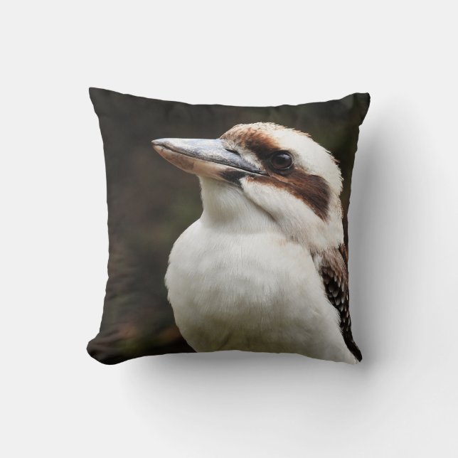 Kookaburra Throw Pillow (Front)