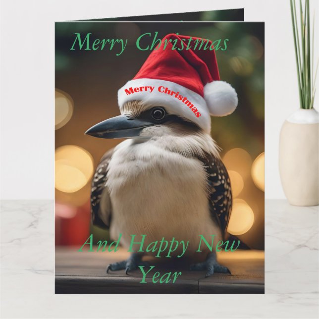 "Kookaburras' Christmas Cheer" Card (Front)